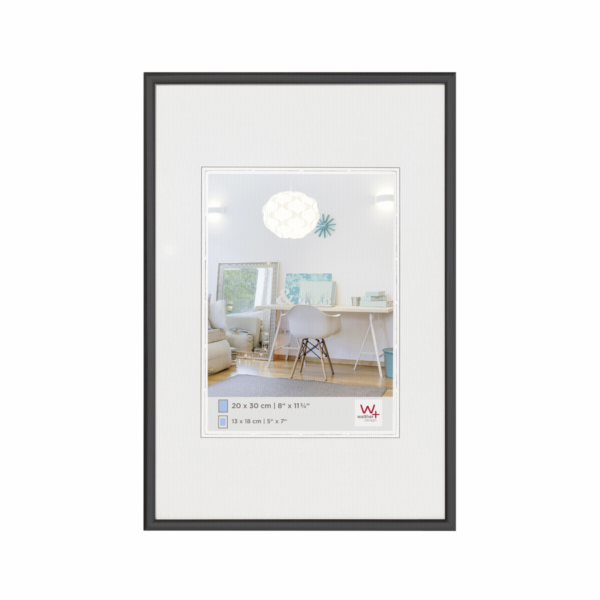 Rámeček Walther New Lifestyle 20x30 černý plast