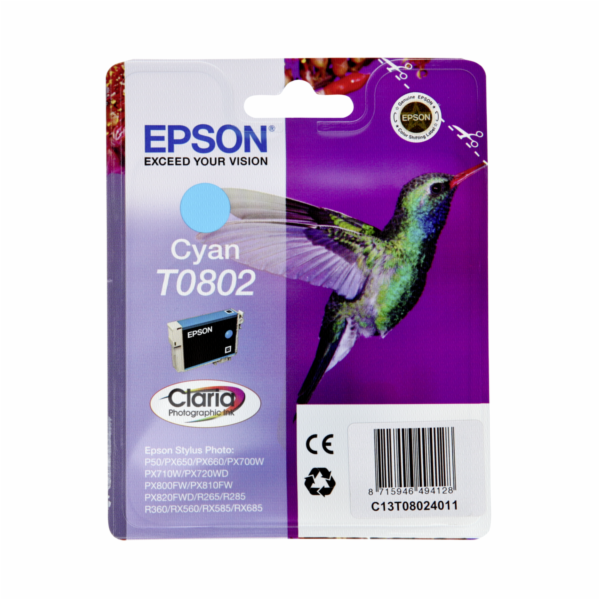 Epson cartridge modra T 080                     T 0802