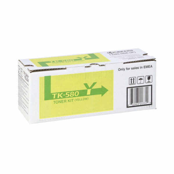 Kyocera toner TK-580 Y zluta