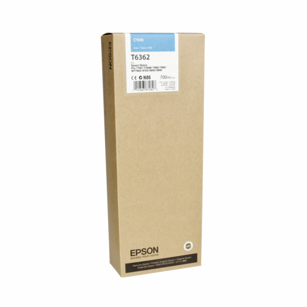 Epson cartridge modra T 636 700 ml              T 6362