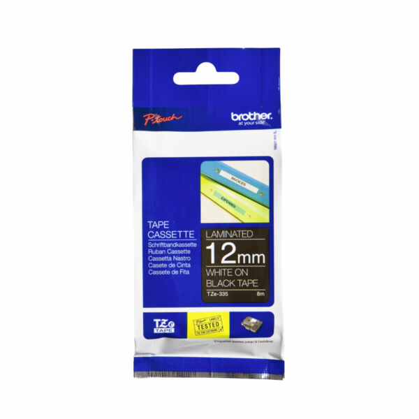 BROTHER TZE335 - kazeta TZ šířky 12mm, laminovaná TZE-335...