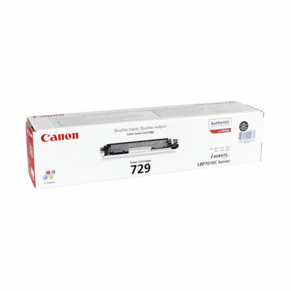Canon toner Cartridge 729 BK cerna
