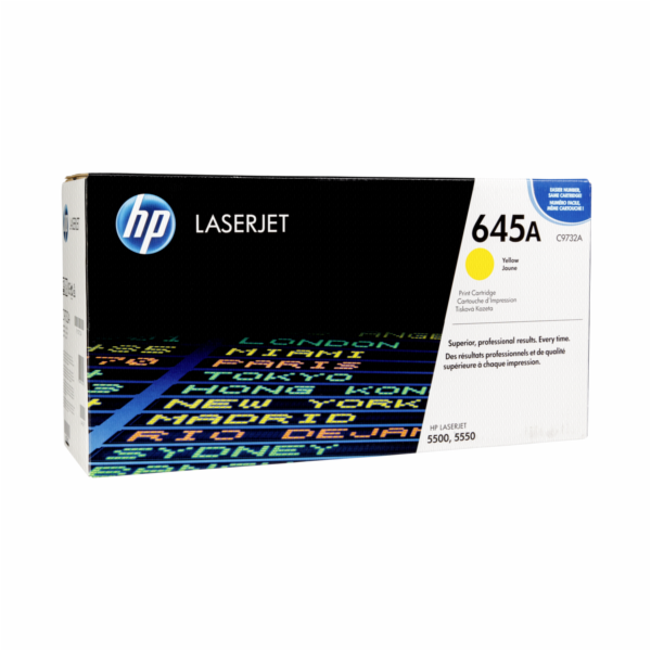 HP toner C 9732 A zluta 645 A