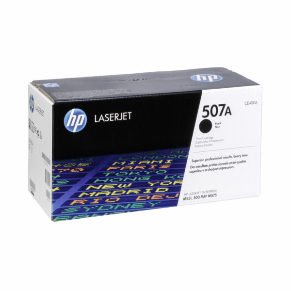 Černý toner HP 507A (CE400A)