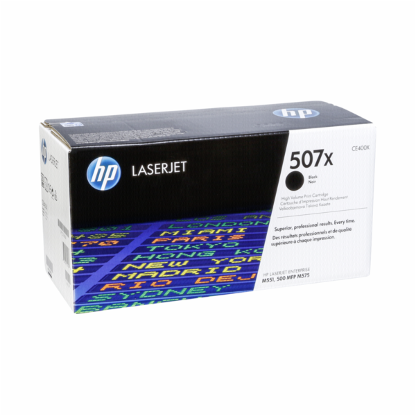 HP Toner schwarz 507X (CE400X)