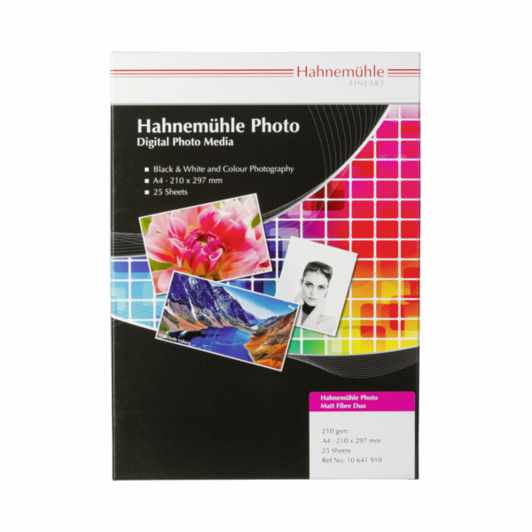 Hahnemühle Photo Matt Fibre Duo A 4 tepla bila 210 g 25 l...