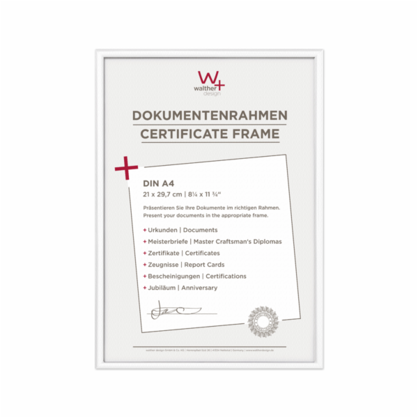 Rámeček Walther New Lifestyle 21x30 plast bílý
