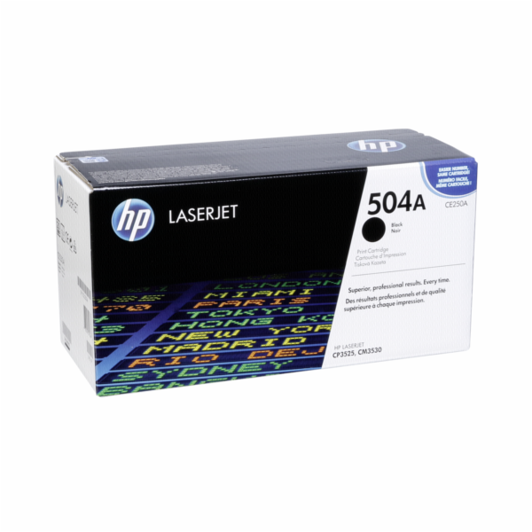 HP 504A - Černá - originální - LaserJet - kazeta s barviv...