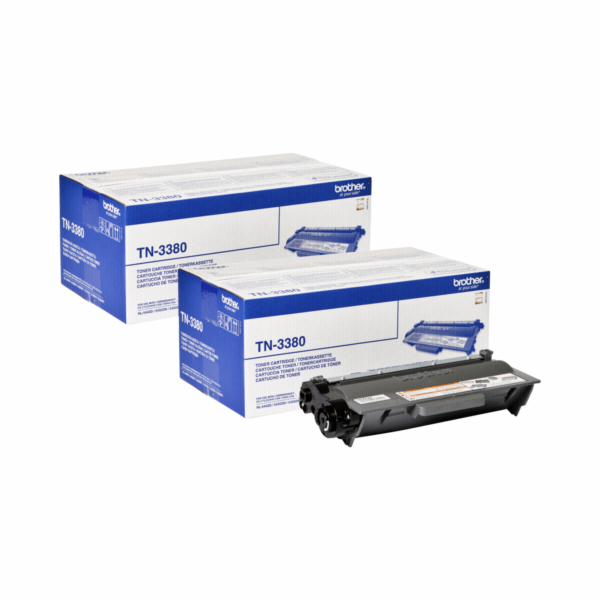 Originální tonerová kazeta Brother TN3380 TWIN černá