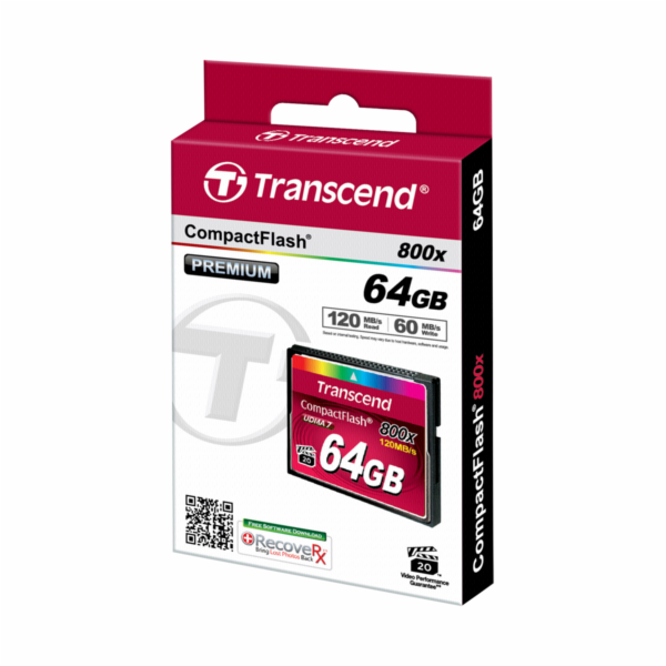 Transcend Compact Flash 64GB 800x