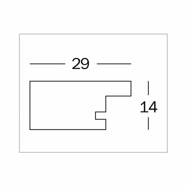 Walther Home               20x30 drevo Nussbaum HO030N