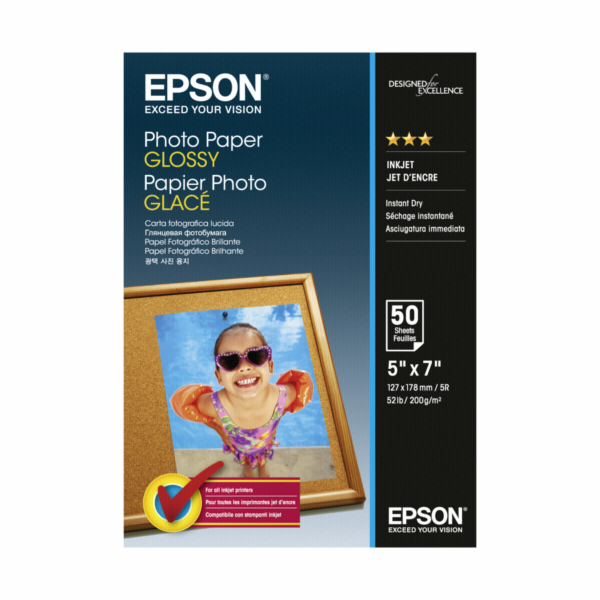 Epson Photo papir leskly 13x18 cm 50 listu 200 g