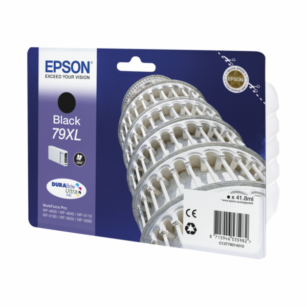 Epson DURABrite Ultra Ink 79 XL cartridge cerna T 7901