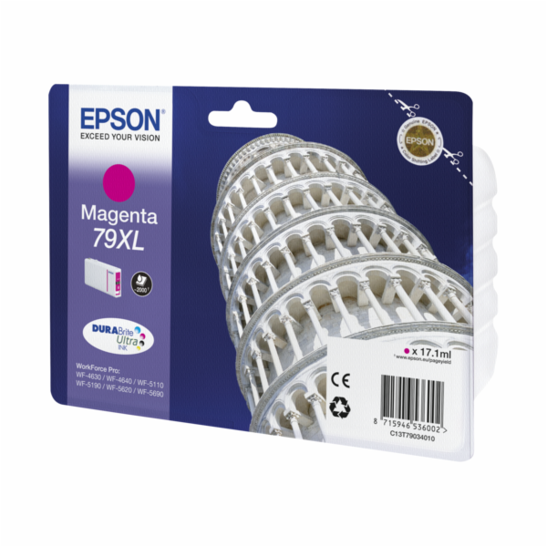 Epson DURABrite Ultra Ink 79 XL cartridge cervena T 7903