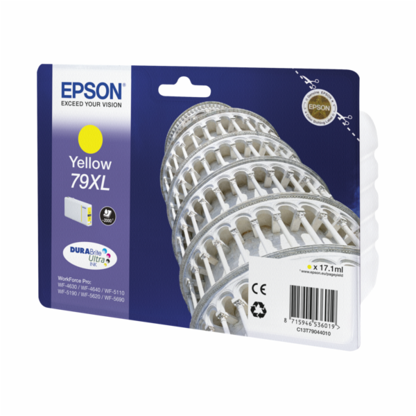 Epson DURABrite Ultra Ink 79 XL cartridge zluta T 7904