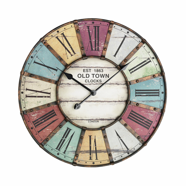 TFA 60.3021 Vintage XXL Design. nastenne hodiny