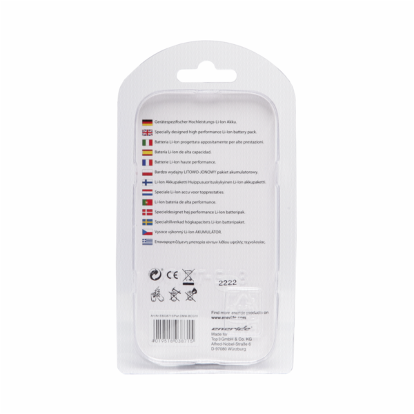 Eneride E Pan DMW-BCG 10 E 800mAh