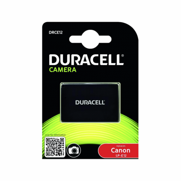 Duracell Li-Ion aku 750 mAh pro Canon LP-E12