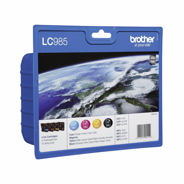 Brother LC-985 Value Pack BK/C/M/Y