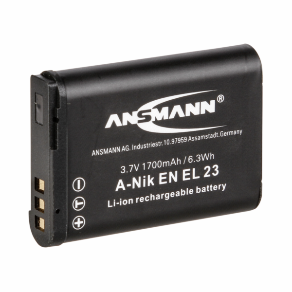 Ansmann Nikon EN-EL23 1700mAh 3,8V