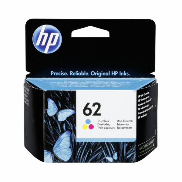 HP C2P06AE cartridge 3-barevná c. 62
