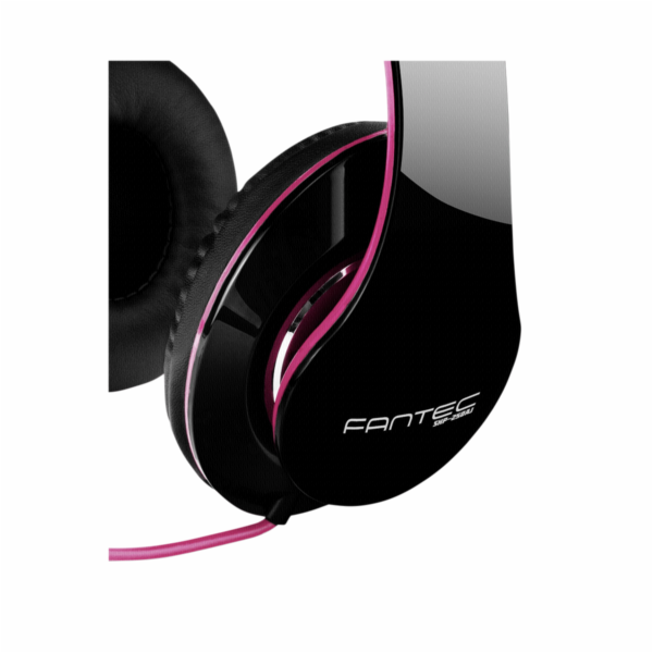 Fantec SHP-250AJ Sluchátka cerna/ruzova