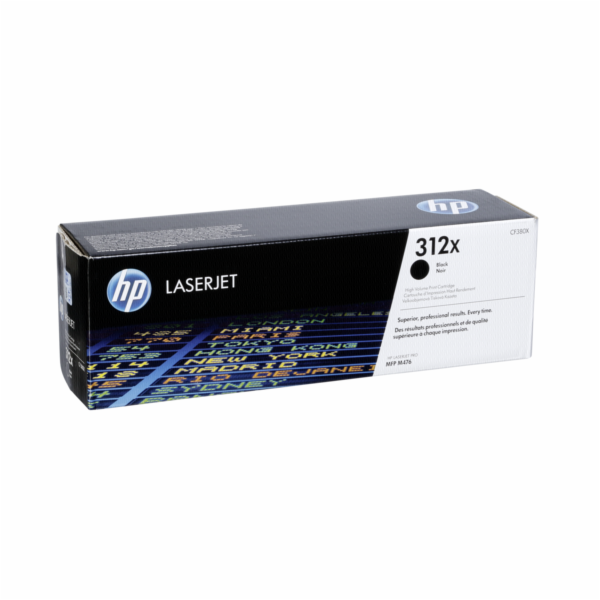 Tonerová kazeta HP CF380X č. 312X (černá)