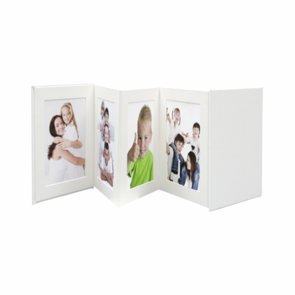 Deknudt Leporello bila 8x13x18 um.kuze 8 obrazku    A66DC...