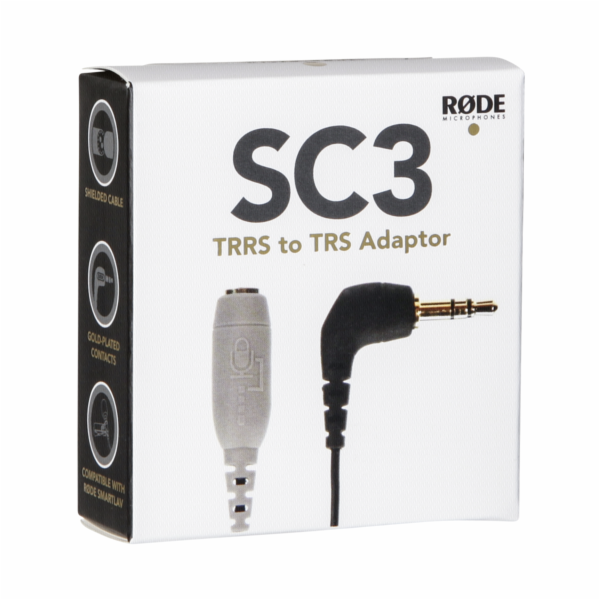 Rode SC3 Adapter 3,5mm TRRS zu TRS pro smartLav