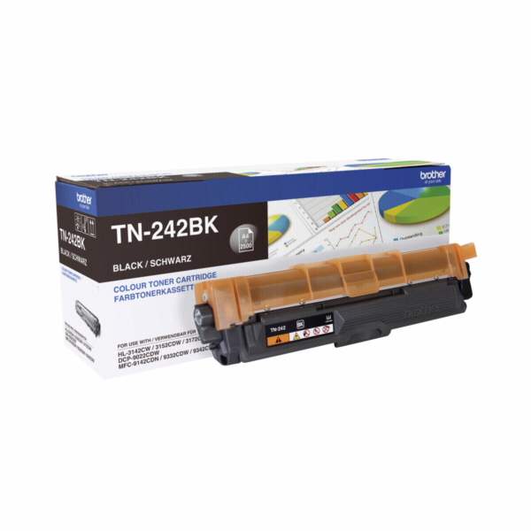 Brother TN-242 BK toner cerna