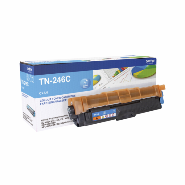 Toner Brother azurový TN-246C