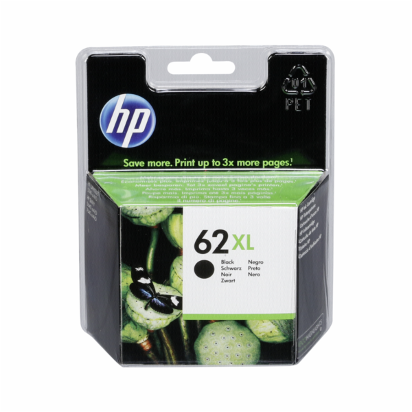 HP Ink Cartridge č.62XL Black 