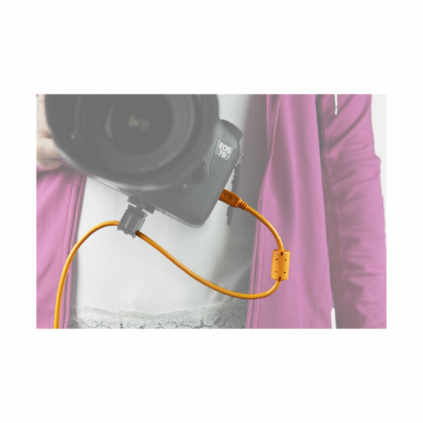 Tether Tools TetherPro USB 2.0 A/MiniB 5 Pin 4,6m oranzova