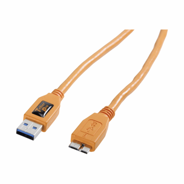 Tether Tools TetherPro USB 3.0 A/Micro B 4,6m oranzova