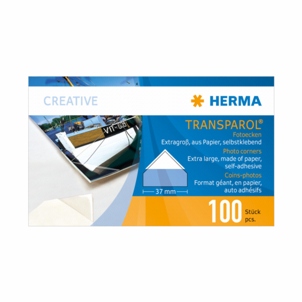 Herma XXL 100 ks průhledné fotorůžky 