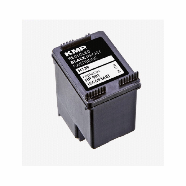 KMP H139 cartridge cerna kompatib. s HP CC 653 AE