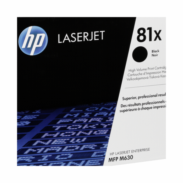 HP 81X (CF281X) černá