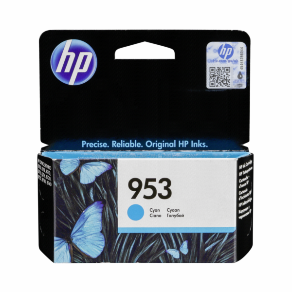 HP F6U12AE napln do tiskarny CYAN c. 953