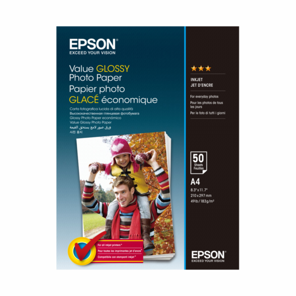 Epson Value - Lesklý - A4 (210 x 297 mm) - 183 g/m? - 50 ...