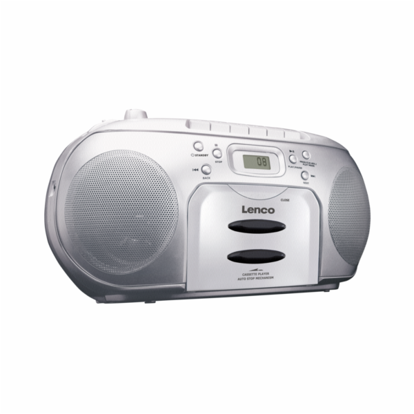 Lenco SCD-420 stribrna