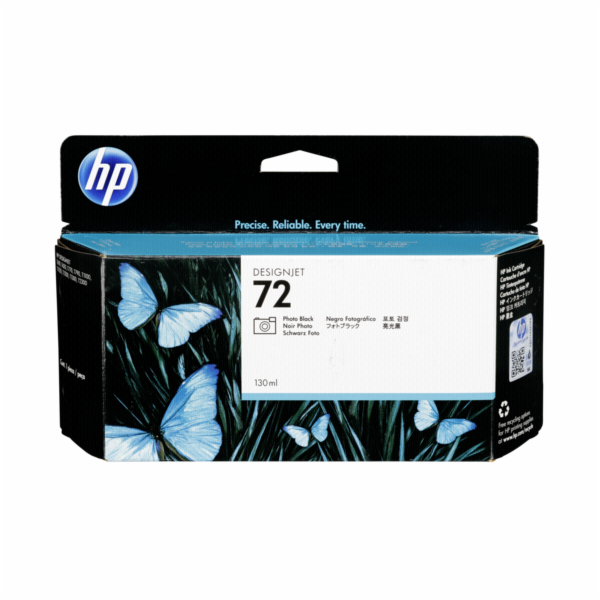 Inkoustová kazeta HP C9370A č. 72 (fotografická černá)
