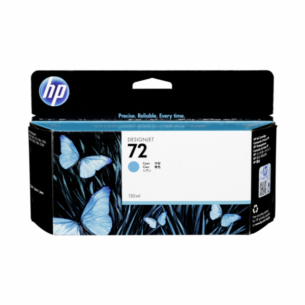Inkoust HP č. 72 Azurová 130ml (C9371A)