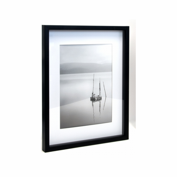 Nielsen Aura cerna 20x20 drevo vc. pasparta 1115000