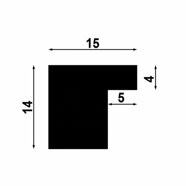 Nielsen skandinavsky dub 21x29,7 drevo DIN A4 6721006