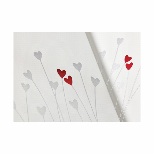 Walther Bleeding Heart   28x30,5 50 white Pages Wedding U...
