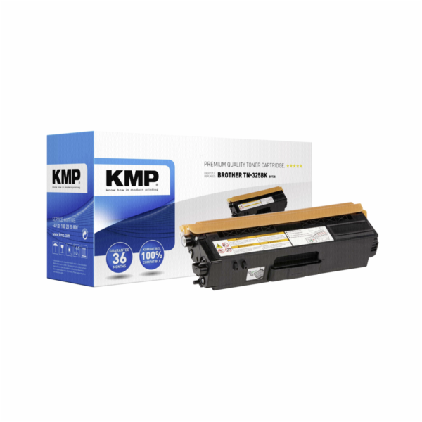 KMP B-T38 toner cerna kompatibil. s Brother TN-325 BK