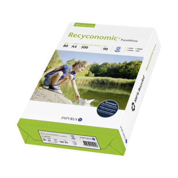 Recyconomic Pure bila ISO 90 A 4 500 listu 80 g