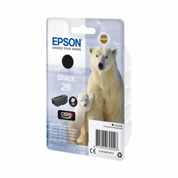Epson cartridge cerna Claria Premium T 260      T 2601