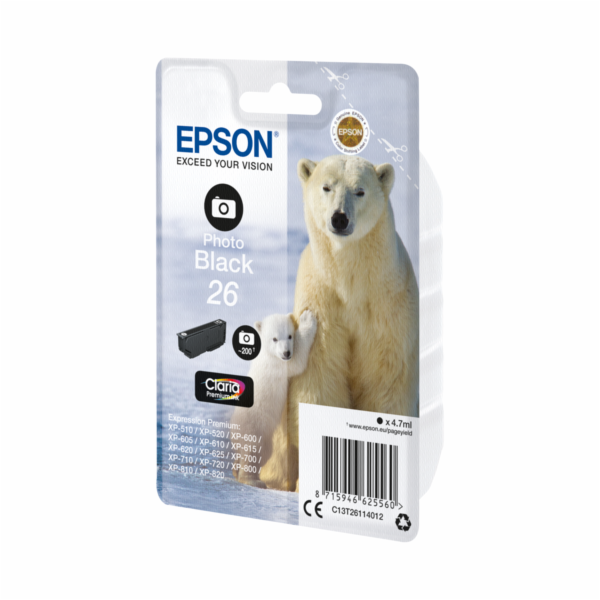 Epson cartridge photo cerna Claria Premium T 261      T 2611