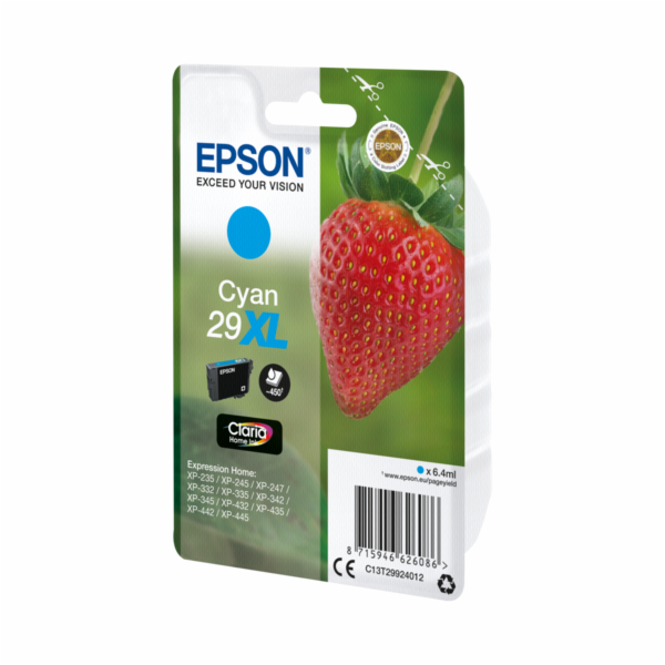 EPSON ink bar Singlepack ""Jahoda"" Cyan 29XL Claria Home...